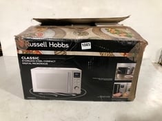 RUSSELL HOBBS DIGITAL MICROWAVE OVEN MODEL NO-RHM2086SS-G