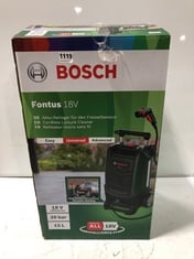 BOSCH FONTUS 18V CORDLESS LEISURE CLEANER RRP- £218