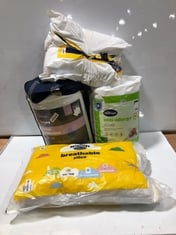 4 X ASSORTED BEDDING TO INCLUDE SILENTNIGHT ANTI-ALLERGY SINGLE DUVET 7.5TOG