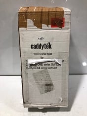 CADDYTEK REMOVABLE SEAT FOR CADDY CRUISER ONE SERIES GOLF CART/CADDYLITE ONE/CADDYLITE EZ SERIES