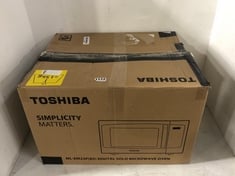 TOSHIBA DIGITAL SOLO MICROWAVE OVEN MODEL NO-ML-EM23P(BS)