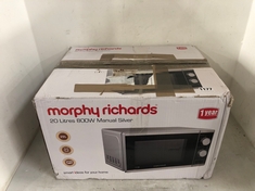 MORPHY RICHARDS 20 LITRES 800W MANUAL MICROWAVE OVEN