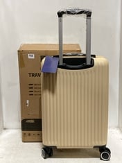 LUGG LIGHTWEIGHT TRAVEL LUGGAGE - SAND