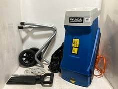 HYUNDAI GARDEN SHREDDER - MODEL NO.: HYCH2400E - RRP £140