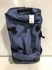 EASTPAK TRANVERZ LARGE 2-WHEEL SUITCASE - BLUE - RRP £180