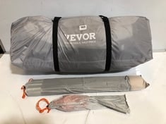 VEVOR TRUCK BED TENT - GREY/ORANGE