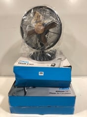 3 X ASSORTED FANS TO INCLUDE RAM RAPID AIR MOVEMENT WALL FAN 400MM