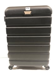 COOLIFE TRAVEL CASE BLACK HARDSHELL SMALL SPINNER