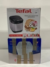 RUSSELL HOBBS CLASSICS WHITE BREADMAKER TO INCLUDE TEFAL PAIN & DELICES MAKER