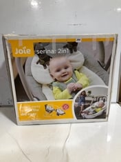 JOIE SERINA 2-IN-1 SWING IN SPECKLED - ROCKING BOUNCING CRADLE RRP- £160