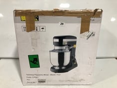 BUFFALO TABLETOP PLANETARY MIXER BLACK 7 LITRE RRP- £368