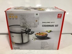 ZWILLING COOKWARE SET 5PCS