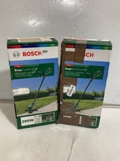 2 X BOSCH EASYCUT GRASS CORDED GRASS TRIMMERS