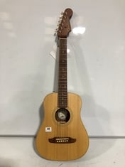 FENDER REDONDO MINI ACOUSTIC GUITAR WITH CASE RRP- £149