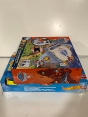 HOT WHEELS SKY CRASH TOWER RACE TRACK PLAYSET TO INCLUDE OCTONAUTS ABOVE & BEYOND OCTORAY HEADQUARTERS PLAYSET