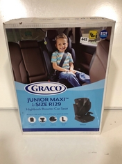 GRACO JUNIOR MAXI I-SIZE R129 HIGHBACK BOOSTER SEAT