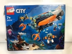 LEGO CITY 60379 EXPLORATION DEEP-SEA EXPLORER SUBMARINE