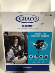 GRACO TURN2ME 360 ROTATING ISOFIX CAR SEAT RRP- £150