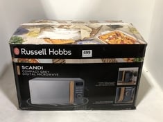 RUSSELL HOBBS SCANDI COMPACT DIGITAL MICROWAVE MODEL NO-RHMD714G-MN