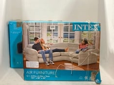 INTEX INFLATABLE PULL-OUT SOFA TO INCLUDE INTEX INFLATABLE CORNER SOFA