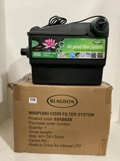 BLAGDON 12000 FILTER SYSTEM 1010535 RRP- £129.99