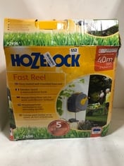 HOZELOCK FAST REEL EASY REWIND WALL MOUNTED HOSE REEL