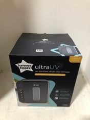 TOMMEE TIPPEE ULTRA UV STERILISER, DRYER AND STORAGE RRP- £150