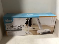 IDOO CORDLESS WET & DRY SWEEPER RRP- £139.99