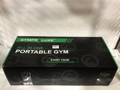 GYMPROLUXE ALL IN ONE PORTABLE GYM RRP- £199.99