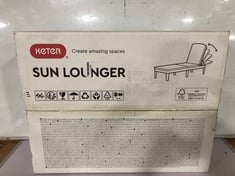 KETER ALLIBERT JAIPUR SUN LOUNGER RRP- £127