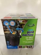 BLAGDON CLEAN POND MACHINE UV FILTER SYSTEM 13000 LARGE POND RRP- £274