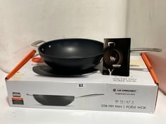 LE CREUSET TOUGHENED NON-STICK STIR-FRY PAN 30CM RRP- £135