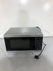 SHARP DIGITAL MICROWAVE SILVER MODEL NO-YC-MS02U-S