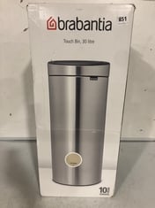 BRABANTIA TOUCH BIN 30 LITRE RRP- £157