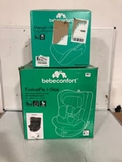 BEBECONFORT EVOLVEFIX I-SIZE CAR SEAT TO INCLUDE BEBECONFORT MANGA I-SAFE I-SIZE COMPATIBLE BOOSTER CAR SEAT