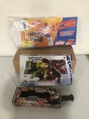 4 X ASSORTED KIDS TOYS TO INCLUDE SILVERLIT YCOO ROBOT KOMBAT BATTLING ROBOT WITH POWER FIST