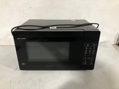 SHARP DIGITAL MICROWAVE OVEN WITH GRILL BLACK MODEL NO-YC-MG02U-B