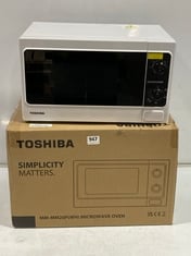 TOSHIBA MICROWAVE OVEN MODEL NO-MM-MM20P(WH)