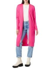 30 X ASSORTED CLOTHING TO INCLUDE THE DROP DAISY LONG CARDIGAN SWEATER, ROSE PINK, M,  ESSENTIALS MEN'S ATHLETIC-FIT CASUAL STRETCH CHINO TROUSERS (AVAILABLE IN BIG & TALL), BLACK, 36W / 30L.