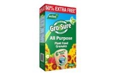 20 X GRO-SURE 6 MONTH SLOW RELEASE PLANT FOOD 1.1KG + 50% EXTRA FREE.