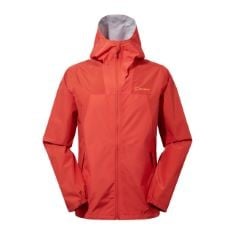 3X ASSORTED COATS TO INCLUDE BERGHAUS MENS DELUGE PRO WATERPROOF SHELL JACKET, ADJUSTABLE, DURABLE COAT, RAIN PROTECTION, APRICOT FLAME/APRICOT SPICE, XL EU.