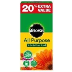 9X ASSORTED GARDEN ITEMS TO INCLUDE MIRACLE-GRO ALL PURPOSE PLANT FOOD 1KG PLUS 20% FREE, PECKISH 60053043 ALL WEATHER METAL ENERGY SUET FAT BALL BIRD FEEDER, LARGE, GREEN.