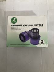 6 X PREMIUM QUALITY VACUUM FILTERS.