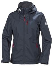 2 X HELLY HANSEN WOMENS CREW HOODED MIDLAYER JACKET, L, NAVY.