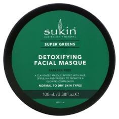 5 X3 ASSORTED ITEMS TO INCLUDE SUPER GREENS DETOXIFYING CLAY MASQUE, GOLDWELL DUALSENSES JUST SMOOTH TAMING SHAMPOO, 250ML, SUKIN SUPER GREENS FACE SCRUB 125ML - WITH KALE, SPIRULINA & PINEAPPLE; CRU