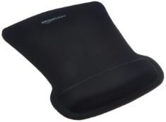 APPROX 20 X ASSORTED ITEMS TO INCLUDE  BASICS RECTANGULAR GEL MOUSE PAD WITH WRIST REST, BLACK.