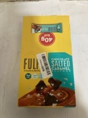 20 X FULFIL CHOCOLATE SALTED CARAMEL PROTEIN BARS.