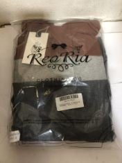 33X ASSORTED WOMEN’S CLOTHING TO INCLUDE REORIA TRIPLE COLOURED HOODIE .