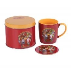 X22 ASSORTED ITEMS TO INCLUDE PYRAMID INTERNATIONAL STEVEN RHODES MUG AND COASTER GIFT TIN SET MY IMAGINARY FRIENDS OFFICIAL ONE SIZE.