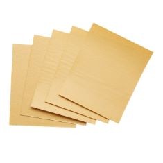 BOX OF ASSORTED ITEMS TO INCLUDE FIT FOR THE JOB 5 LARGE A4 SIZE SHEETS SANDPAPER ASSORTED GRADES FOR SANDING WOOD,FURNITURE,METAL,PLASTER FOR HOME IMPROVEMENT, DECORATING & MORE - 1X FINE, 2X MEDIUM